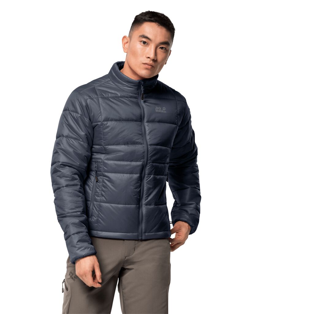 Jack Wolfskin ARGON insulated jacket ανδρικα ανθρακίτης | GR6167344